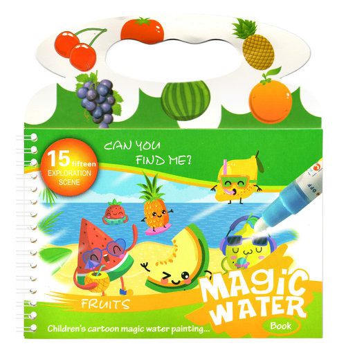 okładka Magic Water Book Fruits książka