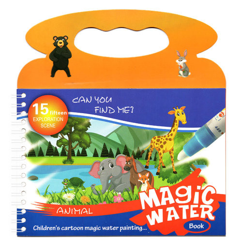 okładka Magic Water Book Animal książka