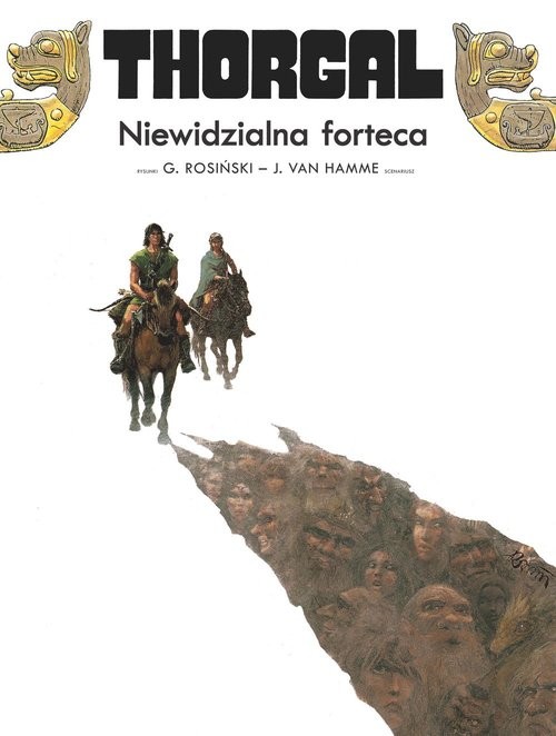 okładka Thorgal Niewidzialna forteca Tom 19 książka