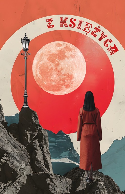 okładka Z księżyca książka