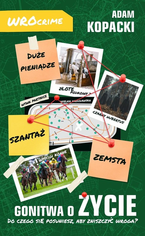 okładka Gonitwa o życie książka