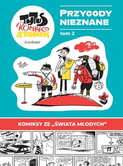 okładka Tytus, Romek i A'Tomek Przygody nieznane tom 2 książka | Henryk Chmielewski (Papcio Chmiel)