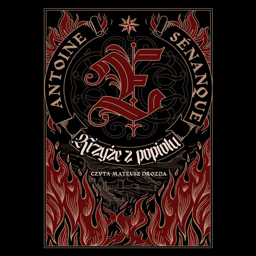 okładka Krzyże z popiołu audiobook | MP3 | Antoine Sénanque