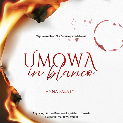 okładka Umowa in blanco audiobook | MP3 | Anna Falatyn