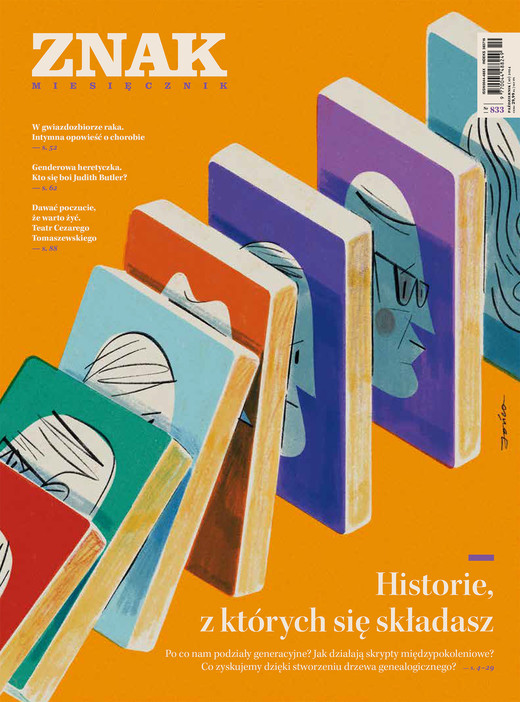 okładka Miesięcznik ZNAK Miesięcznik ZNAK 833 (10/2024) - Historie, z których się składasz ebook | epub, mobi | Autor zbiorowy