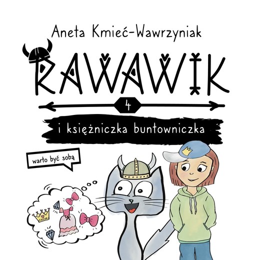okładka Rawawik i księżniczka buntowniczka. Rawawik. Tom 4 książka