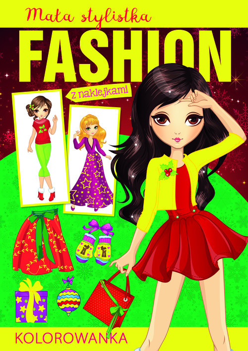 okładka Mała stylistka Fashion. Boże Narodzenie książka