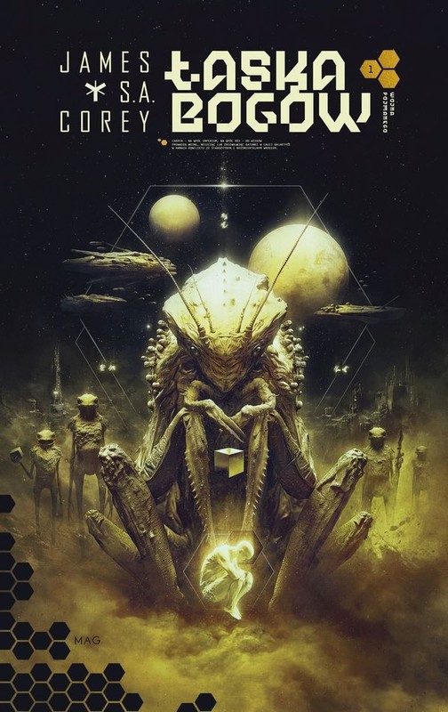 okładka Łaska bogów. Cykl Wojna pojmanego. Tom 1 książka