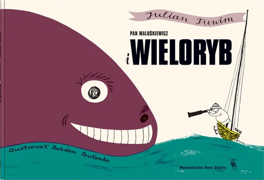 okładka Pan Maluśkiewicz i wieloryb wyd. 2024 książka