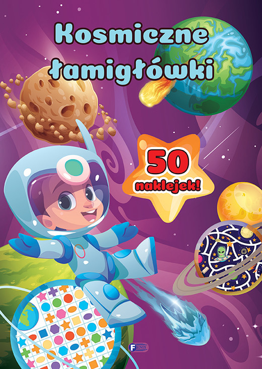 okładka Kosmiczne łamigłówki książka