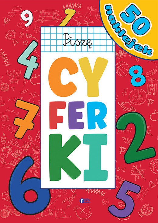 okładka Piszę cyferki książka