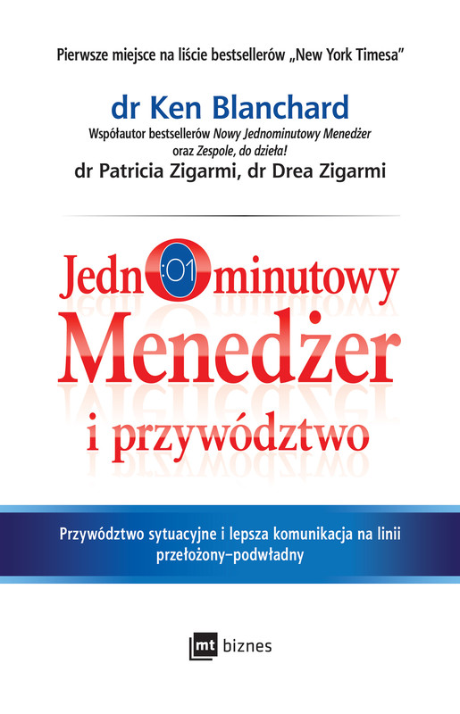 okładka Jednominutowy Menedżer i przywództwo audiobook | MP3 | Ken Blanchard, Patricia Zigarmi