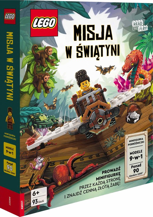 okładka Lego Master Brand Misja w Świątyni Z BSA-6601 książka