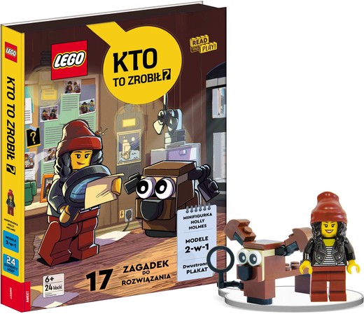 okładka Lego Master Brand Kto to zrobił? Z AMB-6601 książka