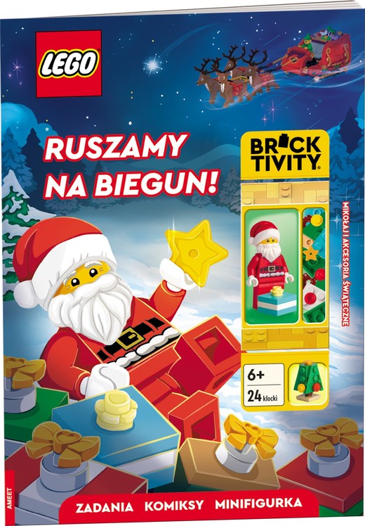 okładka Lego Mixed Themes Ruszamy na biegun! LNC-6804 książka