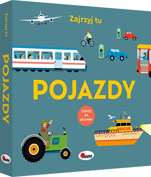okładka Zajrzyj tu Pojazdy książka
