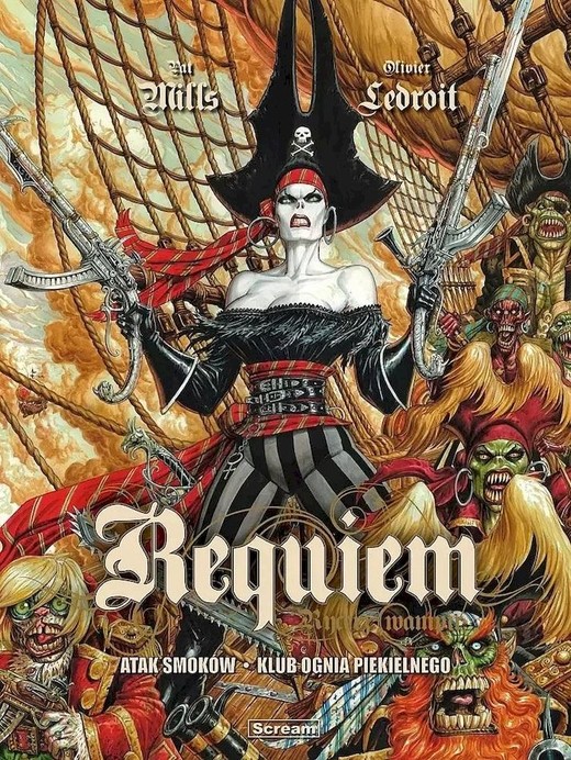 okładka Requiem. Rycerz wampir. Tom 5-6 książka