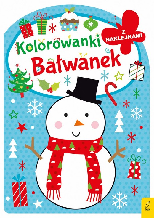 okładka Bałwanek. Kolorowanka z wykrojnikiem książka