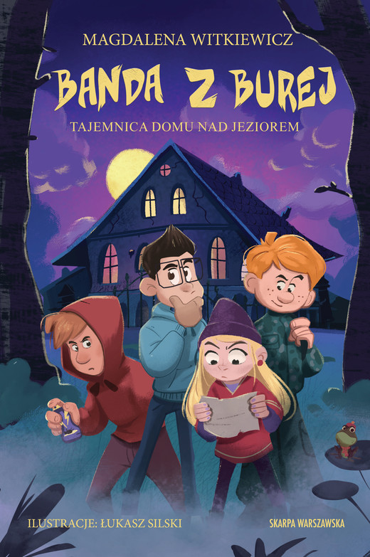 okładka Banda z Burej. Tajemnica domu nad jeziorem ebook | epub, mobi | Magdalena Witkiewicz