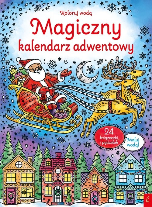 okładka Magiczny kalendarz adwentowy książka