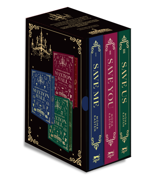 okładka Pakiet Maxton Hall. Save Me / Save You / Save Us. Tomy 1-3 książka