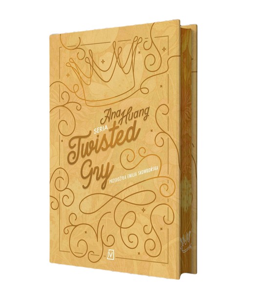 okładka Gry. Seria Twisted (ilustrowane brzegi) książka