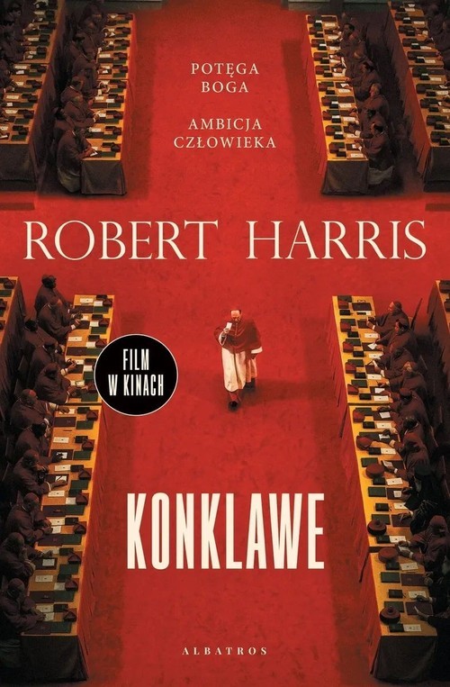okładka Konklawe wydanie filmowe książka | Robert Harris