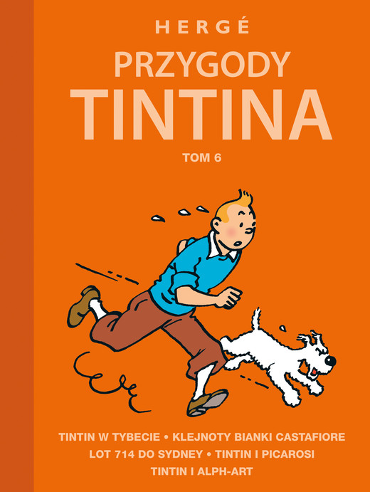 okładka Przygody Tintina. Tom 6 książka