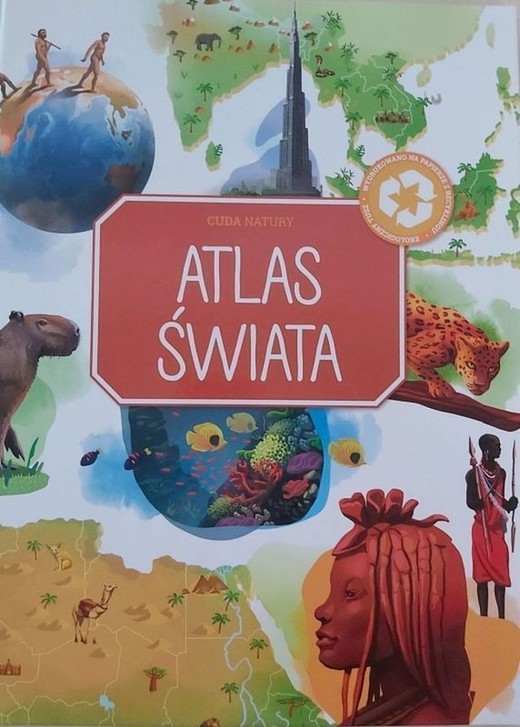 okładka Atlas świata. Cuda natury książka