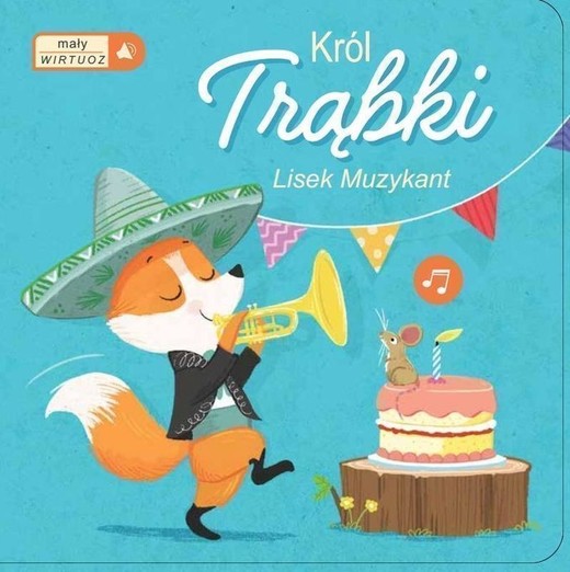 okładka Król trąbki. Mały wirtuoz książka