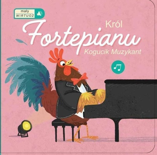 okładka Król fortepianu. Mały wirtuoz książka