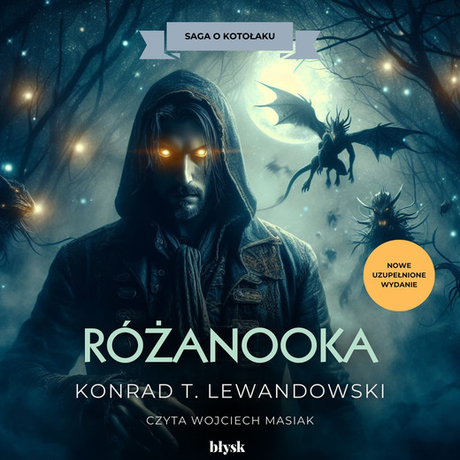 okładka Różanooka audiobook | MP3 | Konrad T. Lewandowski
