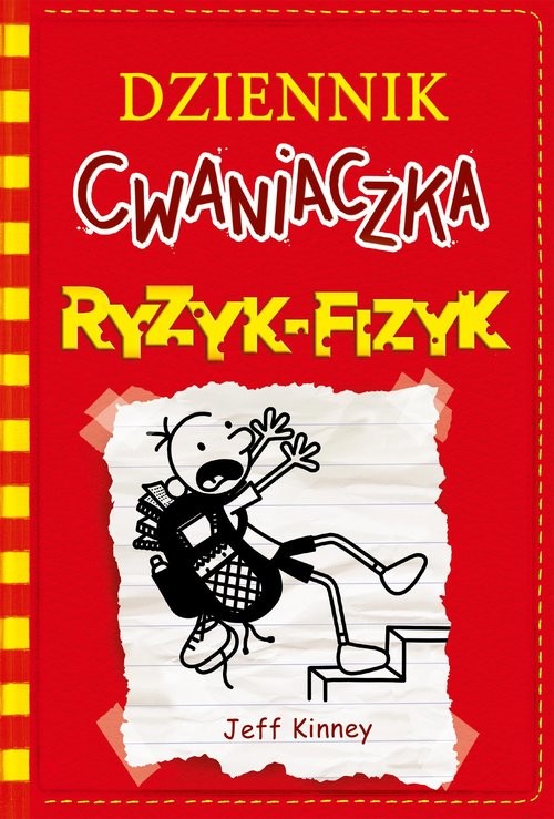 okładka Dziennik cwaniaczka Ryzyk-fizyk książka | Jeff Kinney