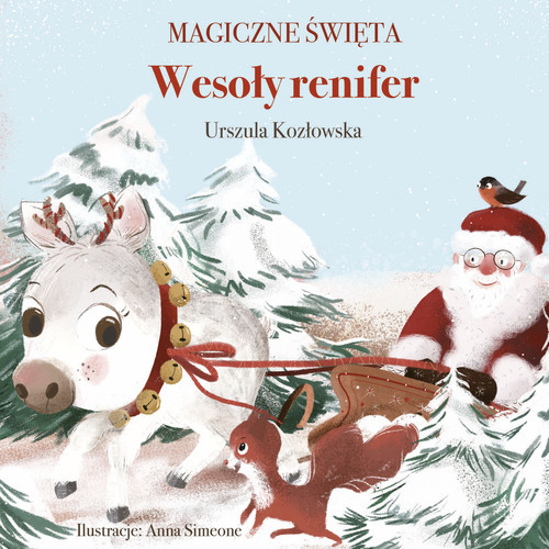 okładka Magiczne święta Wesoły renifer książka