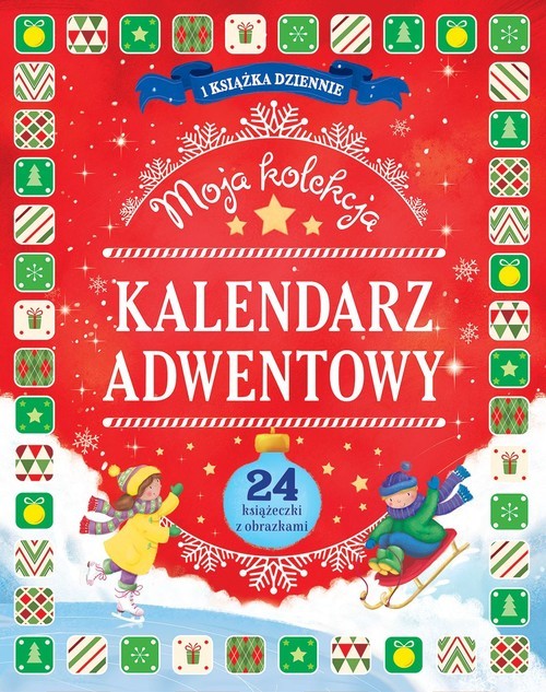 okładka Kalendarz adwentowy Moja kolekcja 24 książeczki z obrazkami książka