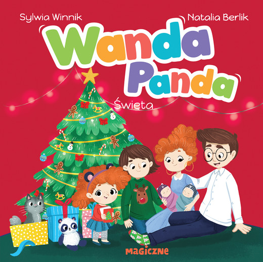 okładka Wanda Panda i Święta. Wanda Panda książka