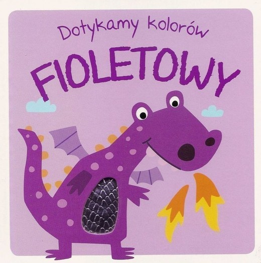 okładka Fioletowy. Dotykamy kolorów książka