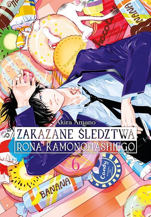 okładka Zakazane śledztwa Rona Kamonohashiego. Tom 6 książka