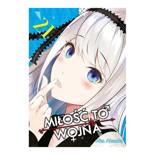okładka KAGUYA-SAMA Miłość to wojna. Tom 21 książka
