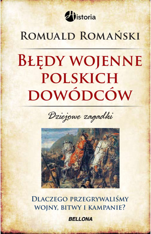 okładka Błędy wojenne polskich dowódców ebook | epub, mobi | Romuald Romański