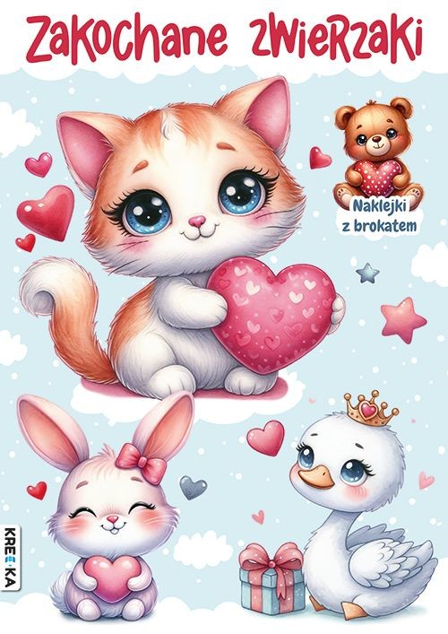 okładka Zakochane zwierzaki. Kolorowanka książka