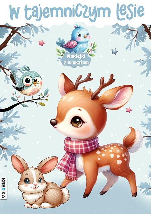 okładka W tajemniczym lesie. Kolorowanka książka