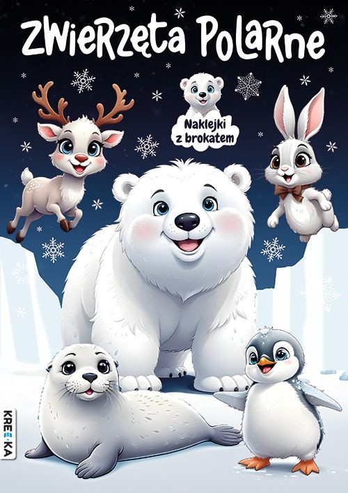 okładka Zwierzęta polarne. Kolorowanka książka