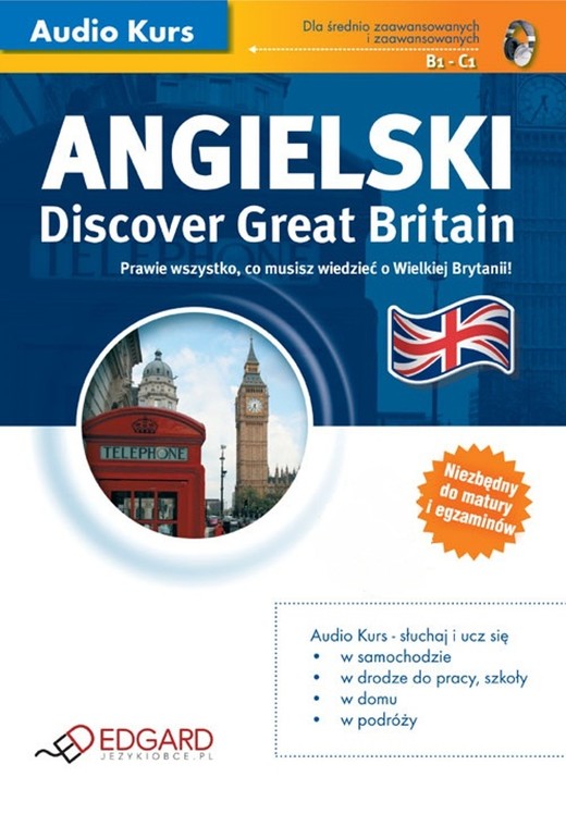 okładka Angielski - Discover Great Britain audiobook | MP3 | Autor zbiorowy