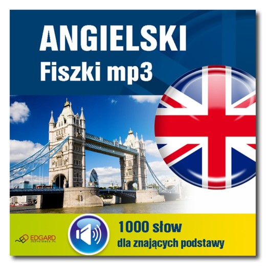 okładka Angielski Fiszki mp3 1000 słówek dla znających podstawy audiobook | MP3 | Autor zbiorowy