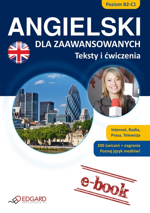 okładka ANGIELSKI dla zaawansowanych Teksty i ćwiczenia ebook | epub, mobi | Autor zbiorowy