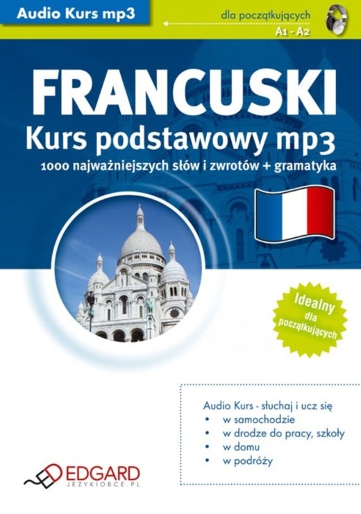 okładka Francuski Kurs podstawowy audiobook | MP3 | Autor zbiorowy