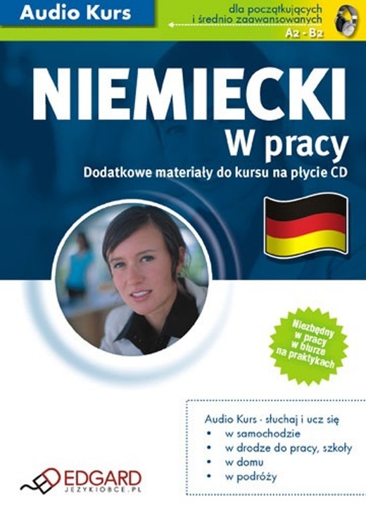 okładka Niemiecki w pracy audiobook | MP3 | Autor zbiorowy