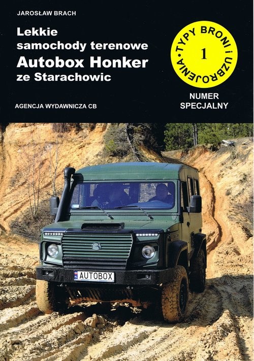 okładka Lekkie samochody terenowe Autobox Honker ze Starachowic (numer specjalny) książka | Jarosław Brach
