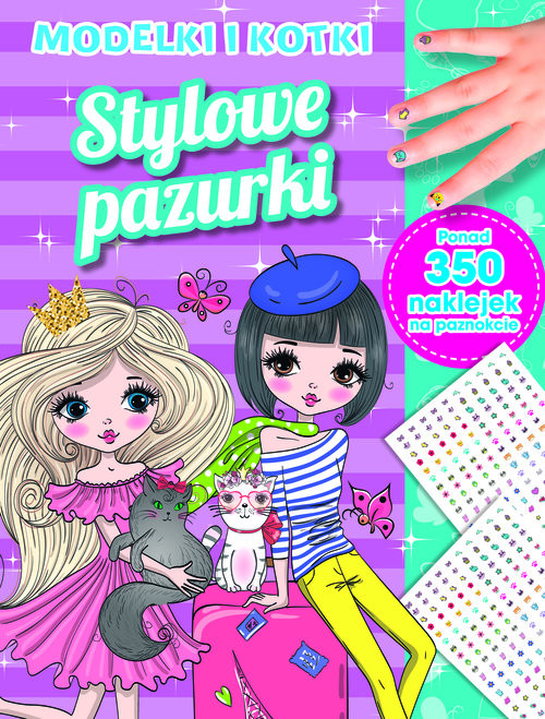 okładka Stylowe pazurki. Modelki i kotki książka